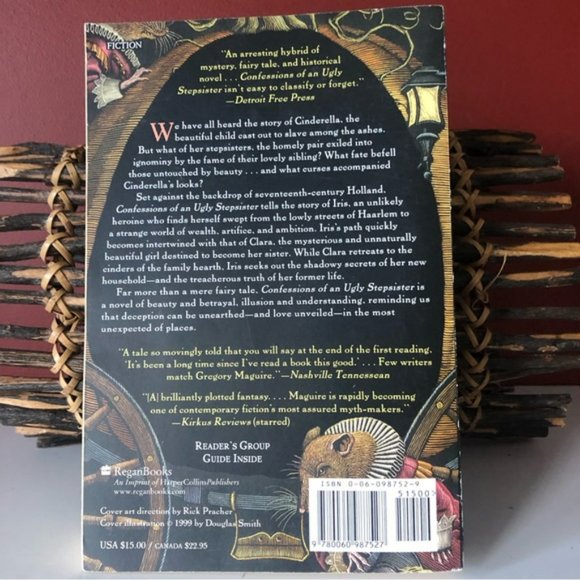 👛 (ANY 4/$20) Novel Book: CONFESSIONS OF AN UGLY STEPSISTER, Gregory Maguire - Picture 2 of 5